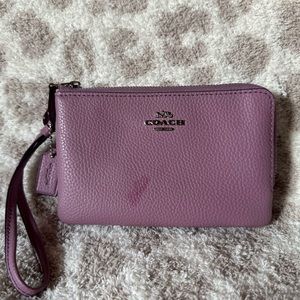 Lilac Coach Wallet